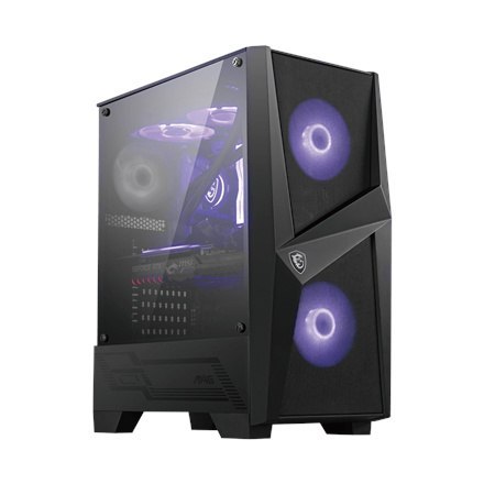 Obudowa PC MSI MAG FORGE 100M, Mid-Tower, USB 3.2, Czarny | MSI | MAG FORGE 100M | Czarny | ATX | Zasilacz w zestawie Nie Obudowa PC MSI MAG FORGE 100M, Mid-Tower, USB 3.2, Czarny | MSI | MAG FORGE 100M | Czarny | ATX | Zasilacz w zestawie Nie