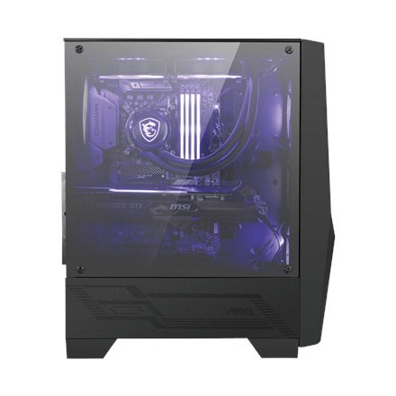 Obudowa PC MSI MAG FORGE 100M, Mid-Tower, USB 3.2, Czarny | MSI | MAG FORGE 100M | Czarny | ATX | Zasilacz w zestawie Nie Obudowa PC MSI MAG FORGE 100M, Mid-Tower, USB 3.2, Czarny | MSI | MAG FORGE 100M | Czarny | ATX | Zasilacz w zestawie Nie
