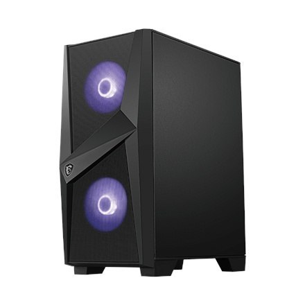 Obudowa PC MSI MAG FORGE 100M, Mid-Tower, USB 3.2, Czarny | MSI | MAG FORGE 100M | Czarny | ATX | Zasilacz w zestawie Nie Obudowa PC MSI MAG FORGE 100M, Mid-Tower, USB 3.2, Czarny | MSI | MAG FORGE 100M | Czarny | ATX | Zasilacz w zestawie Nie