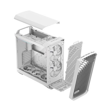 Obudowa komputerowa Fractal Design Torrent - RGB Biały TG z przejrzystym odcieniem | Zasilacz NIE | ATX Obudowa komputerowa Fractal Design Torrent - RGB Biały TG z przejrzystym odcieniem | Zasilacz NIE | ATX