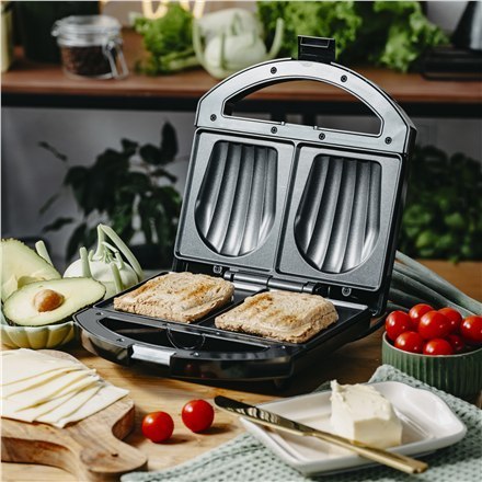 Opiekacz do kanapek | AD 3069 | 750 W | Liczba płyt 1 | Czarny Opiekacz do kanapek | AD 3069 | 750 W | Liczba płyt 1 | Czarny