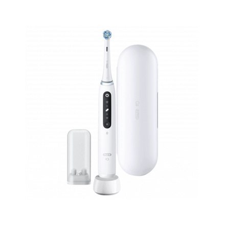 Oral-B | iO5 | Elektryczna szczoteczka do zębów | Akumulatorowa | Dla dorosłych | ml | Liczba główek | Całkiem biała | Liczba gł Oral-B | iO5 | Elektryczna szczoteczka do zębów | Akumulatorowa | Dla dorosłych | ml | Liczba główek | Całkiem biała | Liczba gł