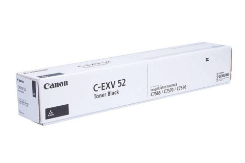 Oryginalny Toner Black Canon ADV iR-C7565, iR-C7570, iR-C7580 (C-EXV52BK, CEXV52BK, 0998C002) Oryginalny Toner Black Canon ADV iR-C7565, iR-C7570, iR-C7580 (C-EXV52BK, CEXV52BK, 0998C002)