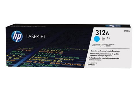 Oryginalny Toner Cyan HP Color LaserJet Pro M476 (312A CF381A) Oryginalny Toner Cyan HP Color LaserJet Pro M476 (312A CF381A)