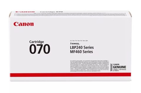 Oryginalny Toner Czarny Canon i-SENSYS LBP240, MF460 series (CRG070, CRG-070, 5639C002) Oryginalny Toner Czarny Canon i-SENSYS LBP240, MF460 series (CRG070, CRG-070, 5639C002)