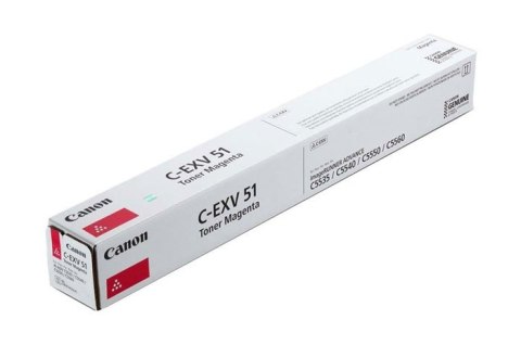 Oryginalny Toner Magenta Canon ADV iR-C5535, iR-C5540, iR-C5550, iR-C5560 (C-EXV51M, CEXV51M, 0483C002) Oryginalny Toner Magenta Canon ADV iR-C5535, iR-C5540, iR-C5550, iR-C5560 (C-EXV51M, CEXV51M, 0483C002)