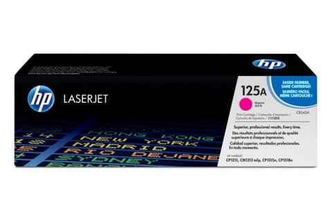 Oryginalny Toner Magenta HP Color LaserJet CM1312, CP1215, CP1515, CP1518 (125A CB543A) Oryginalny Toner Magenta HP Color LaserJet CM1312, CP1215, CP1515, CP1518 (125A CB543A)