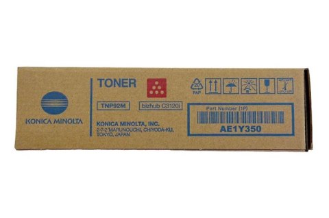 Oryginalny Toner Magenta Konica Minolta Bizhub C3120i (TNP92M, TNP-92M, AE1Y350) Oryginalny Toner Magenta Konica Minolta Bizhub C3120i (TNP92M, TNP-92M, AE1Y350)