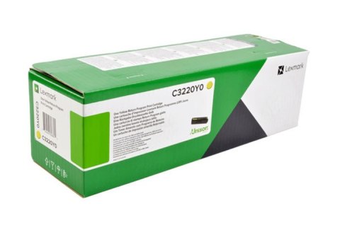 Oryginalny Toner Yellow Lexmark C3224, C3226, C3326, C3426 (C3220Y0) Oryginalny Toner Yellow Lexmark C3224, C3226, C3326, C3426 (C3220Y0)