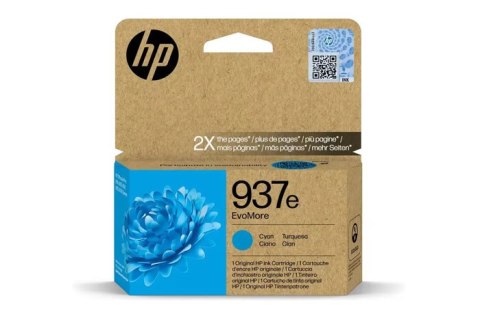 Oryginalny Tusz Cyan HP 937e (4S6W6NE) Oryginalny Tusz Cyan HP 937e (4S6W6NE)
