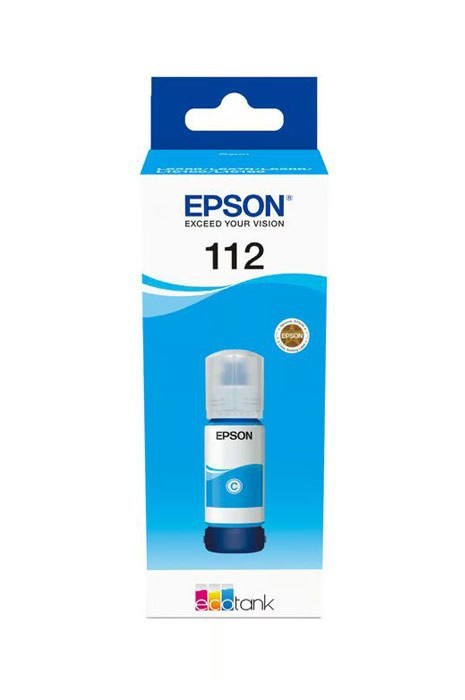 Oryginalny Tusz w butelce Cyan Epson 112 (T06C2, C13T06C24A Oryginalny Tusz w butelce Cyan Epson 112 (T06C2, C13T06C24A