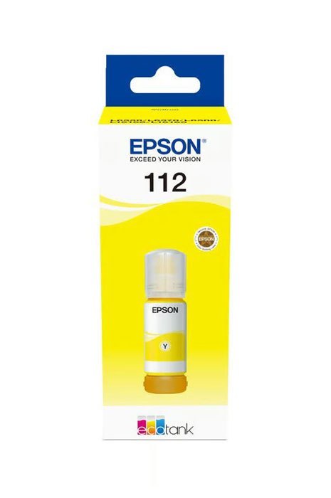 Oryginalny Tusz w butelce Yellow Epson 112 (T06C4, C13T06C44A Oryginalny Tusz w butelce Yellow Epson 112 (T06C4, C13T06C44A