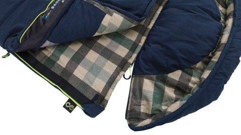 Outwell Camper Lux Sleeping Bag, Left Zipper, Blue Outwell Camper Lux Sleeping Bag, Left Zipper, Blue