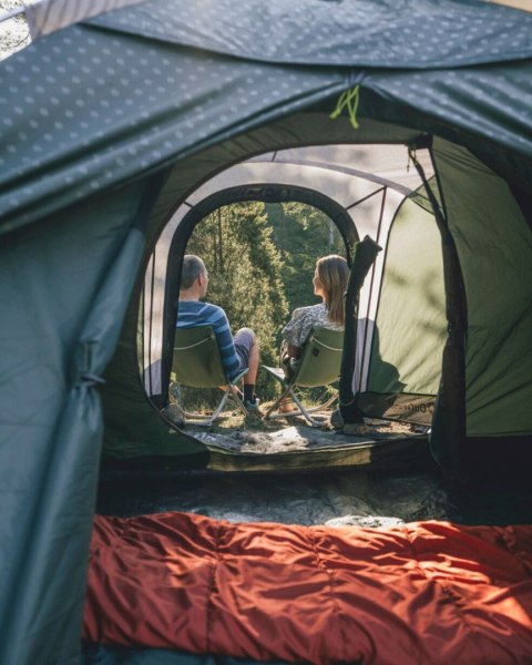 Outwell Earth 5 Plus Two room Tunnet Tent for 5 persons, Green, Grey | Outwell Outwell Earth 5 Plus Two room Tunnet Tent for 5 persons, Green, Grey | Outwell