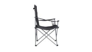 Outwell Spruce Arm Chair Ink Black Stylish Camping Chair, Black | Outwell