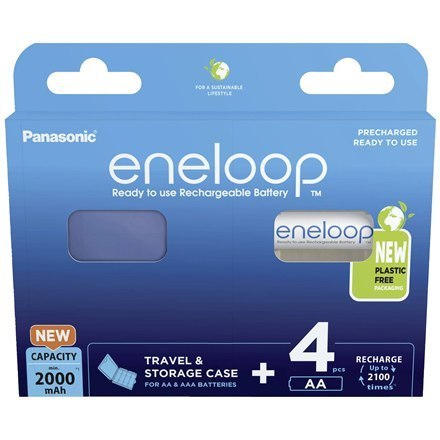 Panasonic | AA | 2000 mAh | 4 szt. | ENELOOP BK-3MCDEC4BE Panasonic | AA | 2000 mAh | 4 szt. | ENELOOP BK-3MCDEC4BE