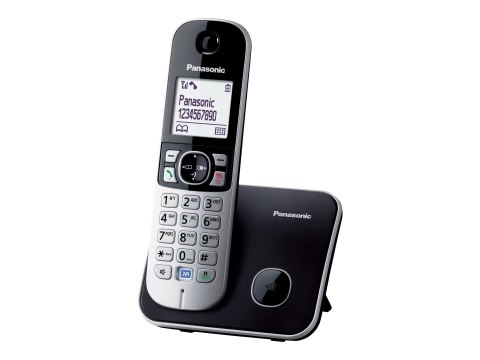 Panasonic Cordless phone | KX-TG6811PDB | Built-in display | Black Panasonic Cordless phone | KX-TG6811PDB | Built-in display | Black