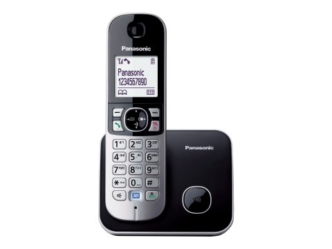 Panasonic Cordless phone | KX-TG6811PDB | Built-in display | Black Panasonic Cordless phone | KX-TG6811PDB | Built-in display | Black