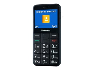 Panasonic | KX-TU155EXBN | Czarny | 2.4 " | TFT-LCD | MB | microSD/microSDHC MB | Bluetooth | USB wersja micro USB | Wbudowana k