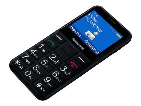 Panasonic | KX-TU155EXBN | Czarny | 2.4 " | TFT-LCD | MB | microSD/microSDHC MB | Bluetooth | USB wersja micro USB | Wbudowana k Panasonic | KX-TU155EXBN | Czarny | 2.4 " | TFT-LCD | MB | microSD/microSDHC MB | Bluetooth | USB wersja micro USB | Wbudowana k