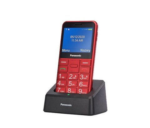 Panasonic | KX-TU155EXBN | Czerwony | 2.4 " | TFT-LCD | MB | microSD/microSDHC MB | Bluetooth | USB wersja micro USB | Wbudowana Panasonic | KX-TU155EXBN | Czerwony | 2.4 " | TFT-LCD | MB | microSD/microSDHC MB | Bluetooth | USB wersja micro USB | Wbudowana
