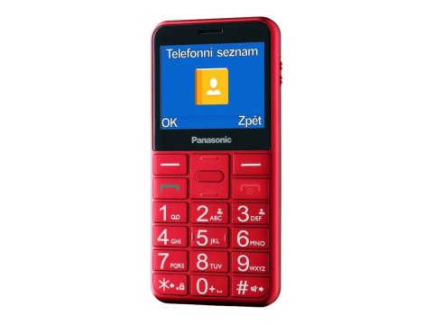 Panasonic | KX-TU155EXBN | Czerwony | 2.4 " | TFT-LCD | MB | microSD/microSDHC MB | Bluetooth | USB wersja micro USB | Wbudowana Panasonic | KX-TU155EXBN | Czerwony | 2.4 " | TFT-LCD | MB | microSD/microSDHC MB | Bluetooth | USB wersja micro USB | Wbudowana