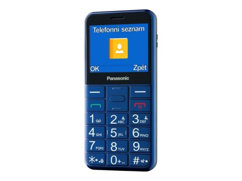Panasonic | KX-TU155EXBN | Niebieski | 2,4 " | TFT-LCD | microSD/microSDHC MB | Bluetooth | USB w wersji micro USB | Wbudowana k Panasonic | KX-TU155EXBN | Niebieski | 2,4 " | TFT-LCD | microSD/microSDHC MB | Bluetooth | USB w wersji micro USB | Wbudowana k