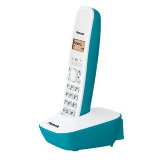Panasonic | Telefon bezprzewodowy | KX-TG1611FXC | Wyświetlacz LCD | Poczta głosowa | Identyfikacja dzwoniącego | Przekazywanie
