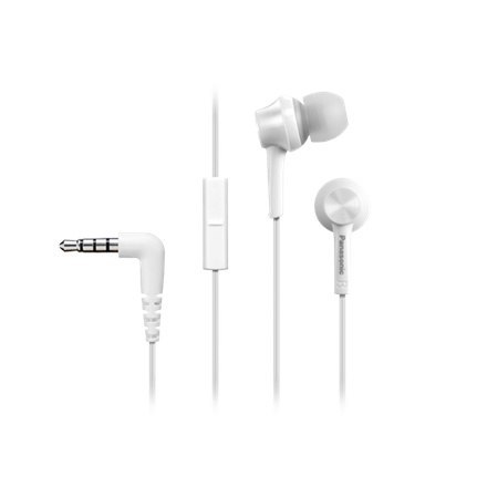 Panasonic | Typ kanału | RP-TCM115E-W | Przewodowe | Douszne | Mikrofon | Biały Panasonic | Typ kanału | RP-TCM115E-W | Przewodowe | Douszne | Mikrofon | Biały