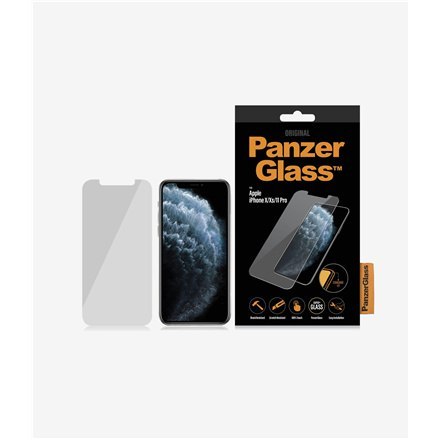 PanzerGlass | Ochraniacz ekranu - szkło | Apple iPhone 11 Pro, X, XS | Szkło hartowane | Przezroczysty PanzerGlass | Ochraniacz ekranu - szkło | Apple iPhone 11 Pro, X, XS | Szkło hartowane | Przezroczysty