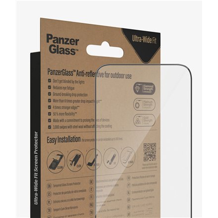 PanzerGlass | Ochraniacz ekranu - szkło | Apple iPhone 14 Pro Max | Szkło | Czarny | Przezroczysty PanzerGlass | Ochraniacz ekranu - szkło | Apple iPhone 14 Pro Max | Szkło | Czarny | Przezroczysty