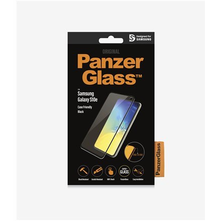 PanzerGlass | Ochraniacz ekranu - szkło | Samsung Galaxy S10e | Szkło hartowane | Czarny | Przezroczysty PanzerGlass | Ochraniacz ekranu - szkło | Samsung Galaxy S10e | Szkło hartowane | Czarny | Przezroczysty