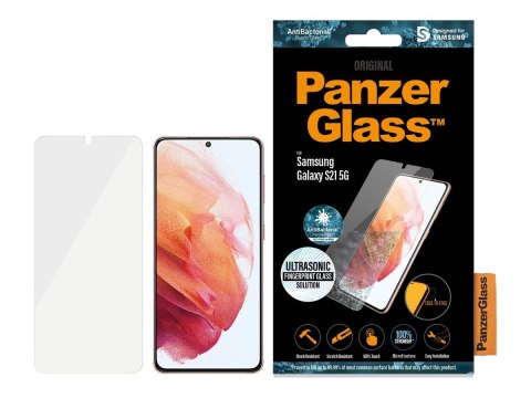 PanzerGlass | Ochraniacz ekranu - szkło | Samsung Galaxy S21 5G | Szkło hartowane | Przezroczysty PanzerGlass | Ochraniacz ekranu - szkło | Samsung Galaxy S21 5G | Szkło hartowane | Przezroczysty
