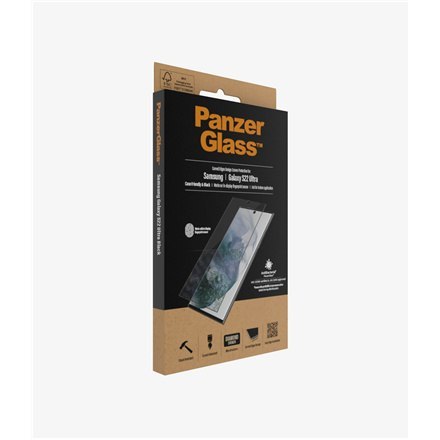 PanzerGlass | Ochraniacz ekranu - szkło | Samsung Galaxy S22 Ultra | Szkło hartowane | Czarny | Przezroczysty PanzerGlass | Ochraniacz ekranu - szkło | Samsung Galaxy S22 Ultra | Szkło hartowane | Czarny | Przezroczysty