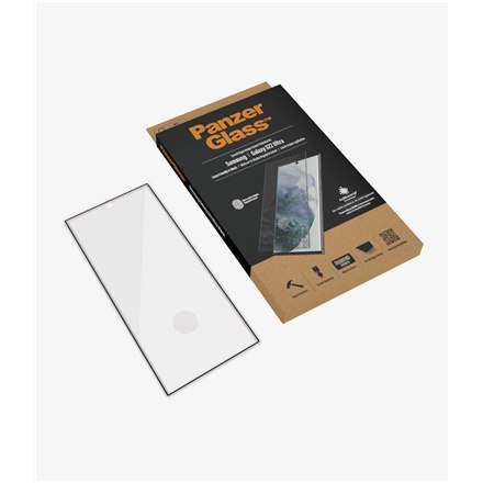 PanzerGlass | Ochraniacz ekranu - szkło | Samsung Galaxy S22 Ultra | Szkło hartowane | Czarny | Przezroczysty PanzerGlass | Ochraniacz ekranu - szkło | Samsung Galaxy S22 Ultra | Szkło hartowane | Czarny | Przezroczysty