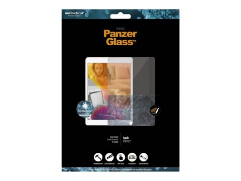 PanzerGlass | Ochraniacz ekranu - szkło | Zaprojektowany dla Apple 10,2-calowego iPada (7. generacji, 8. generacji, 9. generacji PanzerGlass | Ochraniacz ekranu - szkło | Zaprojektowany dla Apple 10,2-calowego iPada (7. generacji, 8. generacji, 9. generacji