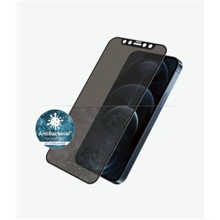 PanzerGlass | Ochraniacz ekranu - szkło - z filtrem prywatności | Apple iPhone 12 Pro Max | Szkło hartowane | Czarny | Przezrocz