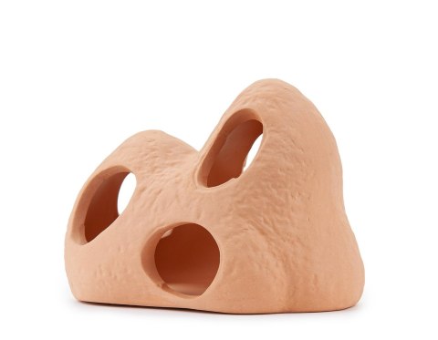 Ozdoba skała z otworami Happet U945 naturalna 11cm Ozdoba skała z otworami Happet U945 naturalna 11cm