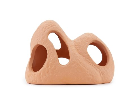 Ozdoba skała z otworami Happet U945 naturalna 11cm Ozdoba skała z otworami Happet U945 naturalna 11cm