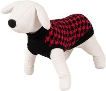 Sweterek dla psa Happet 48XL czerwono-czarny 40cm Sweterek dla psa Happet 48XL czerwono-czarny 40cm