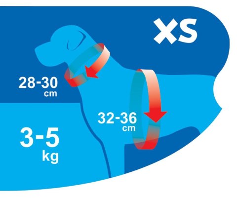 Szelki air comfort XS czerwone Szelki air comfort XS czerwone