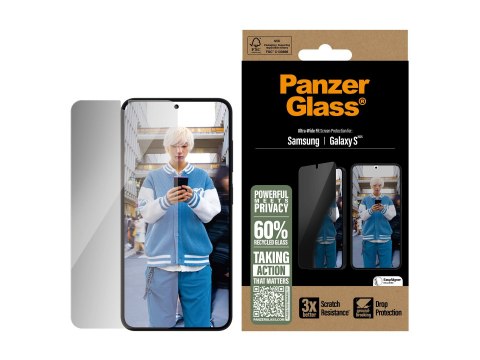 PanzerGlass Privacy Screen Protector Samsung Galaxy S25 | Ultra-Wide Fit | PanzerGlass PanzerGlass Privacy Screen Protector Samsung Galaxy S25 | Ultra-Wide Fit | PanzerGlass