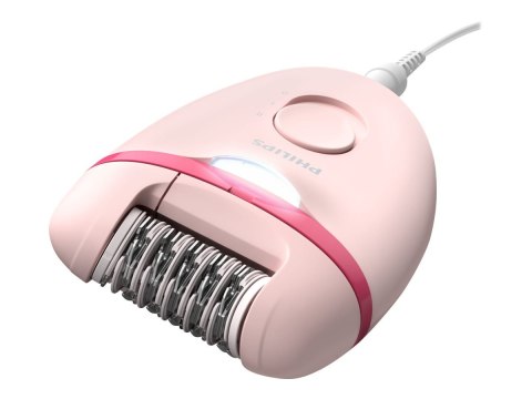 Philips | Corded Compact Epilator | BRE285/00 Satinelle Essential | White/Pink Philips | Corded Compact Epilator | BRE285/00 Satinelle Essential | White/Pink