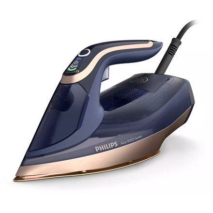 Philips | DST8050/20 Azur | Żelazko parowe | 3000 W | Pojemność zbiornika na wodę 350 ml | Ciągłe uderzenie pary 85 g/min | Wyda Philips | DST8050/20 Azur | Żelazko parowe | 3000 W | Pojemność zbiornika na wodę 350 ml | Ciągłe uderzenie pary 85 g/min | Wyda