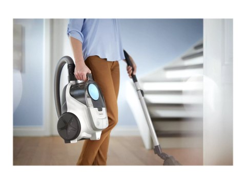 Philips | Odkurzacz | XB2122/09 | Bezworkowy | Moc 850 W | Pojemność 1,3 L | Arktyczna biel/niebieski Philips | Odkurzacz | XB2122/09 | Bezworkowy | Moc 850 W | Pojemność 1,3 L | Arktyczna biel/niebieski