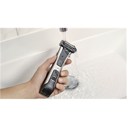 Philips | Showerproof body groomer | BG7025/15 | Body groomer | Number of length steps 5 | Black/Stainless Philips | Showerproof body groomer | BG7025/15 | Body groomer | Number of length steps 5 | Black/Stainless