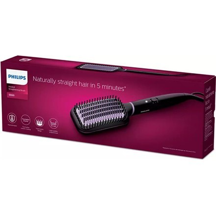 Philips | Szczotka do prostowania włosów | BHH880 | Turmalinowo-ceramiczna | Maksymalna temperatura 200 °C | Ustawienia ciepła 2 Philips | Szczotka do prostowania włosów | BHH880 | Turmalinowo-ceramiczna | Maksymalna temperatura 200 °C | Ustawienia ciepła 2