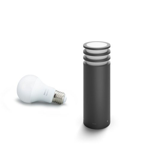 Philips Hue W Lucca Outdoor Pedestal Lantern | Philips Hue Philips Hue W Lucca Outdoor Pedestal Lantern | Philips Hue
