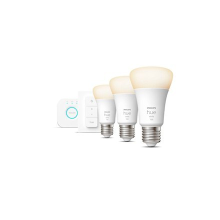 Philips Hue W Starter Kit 9,5W A60 E27 3szt, Bridge, Switch Philips Hue | Hue W Starter Kit 9,5W A60 E27, 3szt, Bridge, Switch | Philips Hue W Starter Kit 9,5W A60 E27 3szt, Bridge, Switch Philips Hue | Hue W Starter Kit 9,5W A60 E27, 3szt, Bridge, Switch |