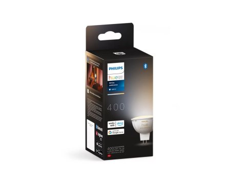 Philips Hue WA 12V MR16 | GU5.3 | 5.1 W | Warm to cool white light Philips Hue WA 12V MR16 | GU5.3 | 5.1 W | Warm to cool white light